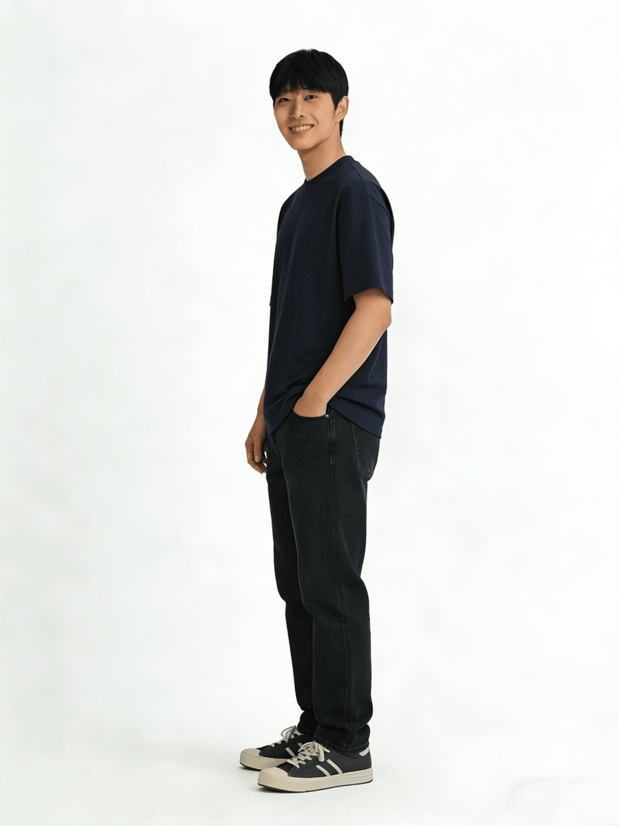 Ortem Chinese Fu Oversized T-shirt - Metro Singapore Departmental Store - Celebrating 69 Years in SG