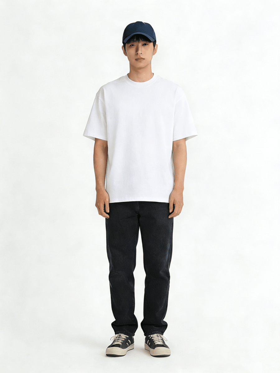 Ortem Chinese Fu Oversized T-shirt - Metro Singapore Departmental Store - Celebrating 69 Years in SG