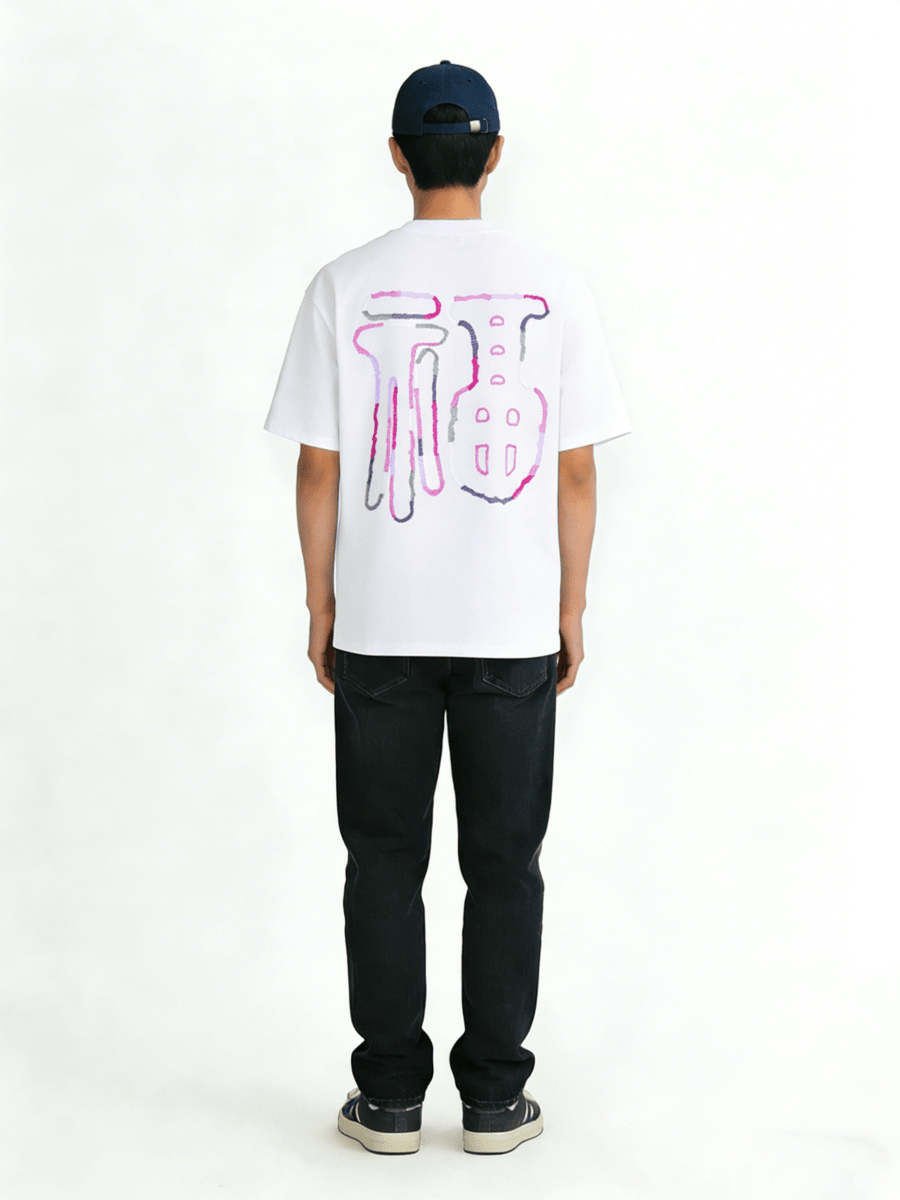 Ortem Chinese Fu Oversized T-shirt - Metro Singapore Departmental Store - Celebrating 69 Years in SG