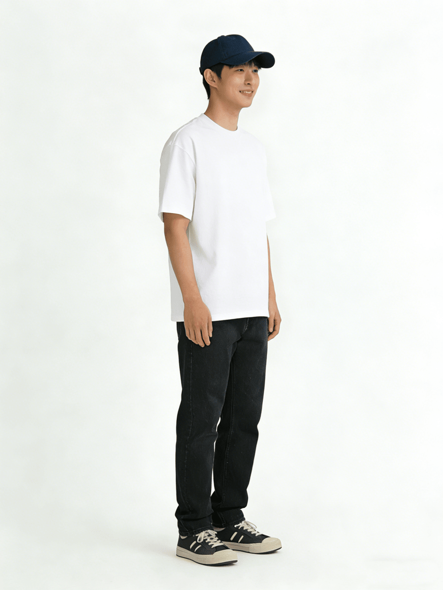 Ortem Chinese Fu Oversized T-shirt - Metro Singapore Departmental Store - Celebrating 69 Years in SG