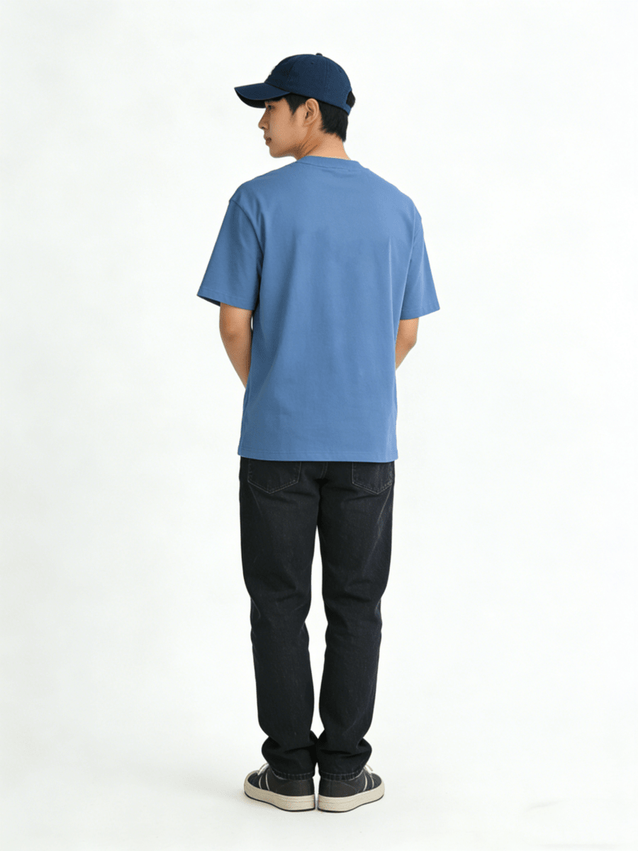Ortem Logo Patch Oversized T-Shirt - Metro Singapore Departmental Store - Celebrating 69 Years in SG
