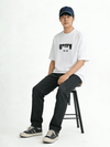 Ortem Logo Print Oversized T-shirt - Metro Singapore Departmental Store - Celebrating 69 Years in SG