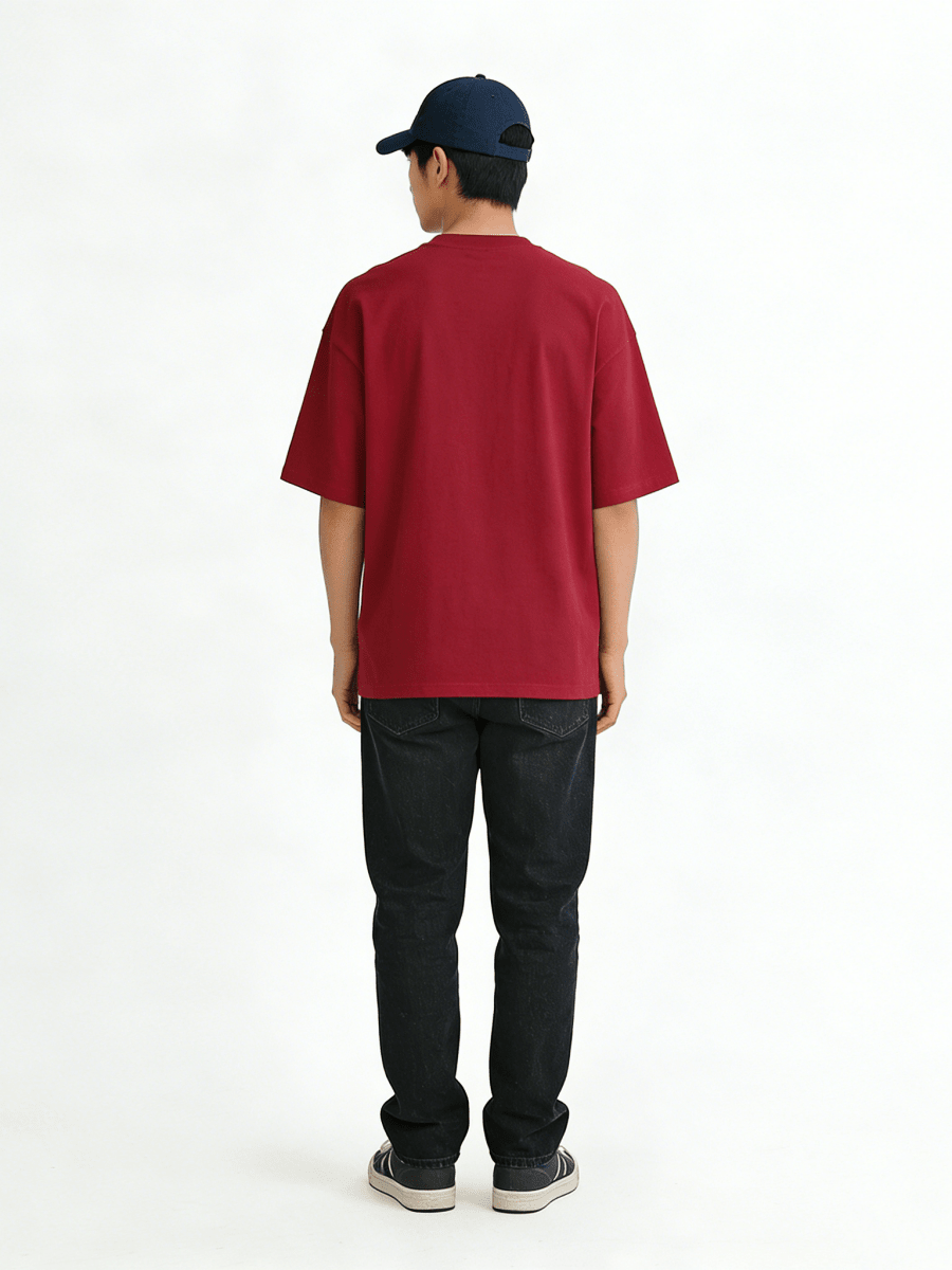 Ortem Logo Print Oversized T-shirt - Metro Singapore Departmental Store - Celebrating 69 Years in SG