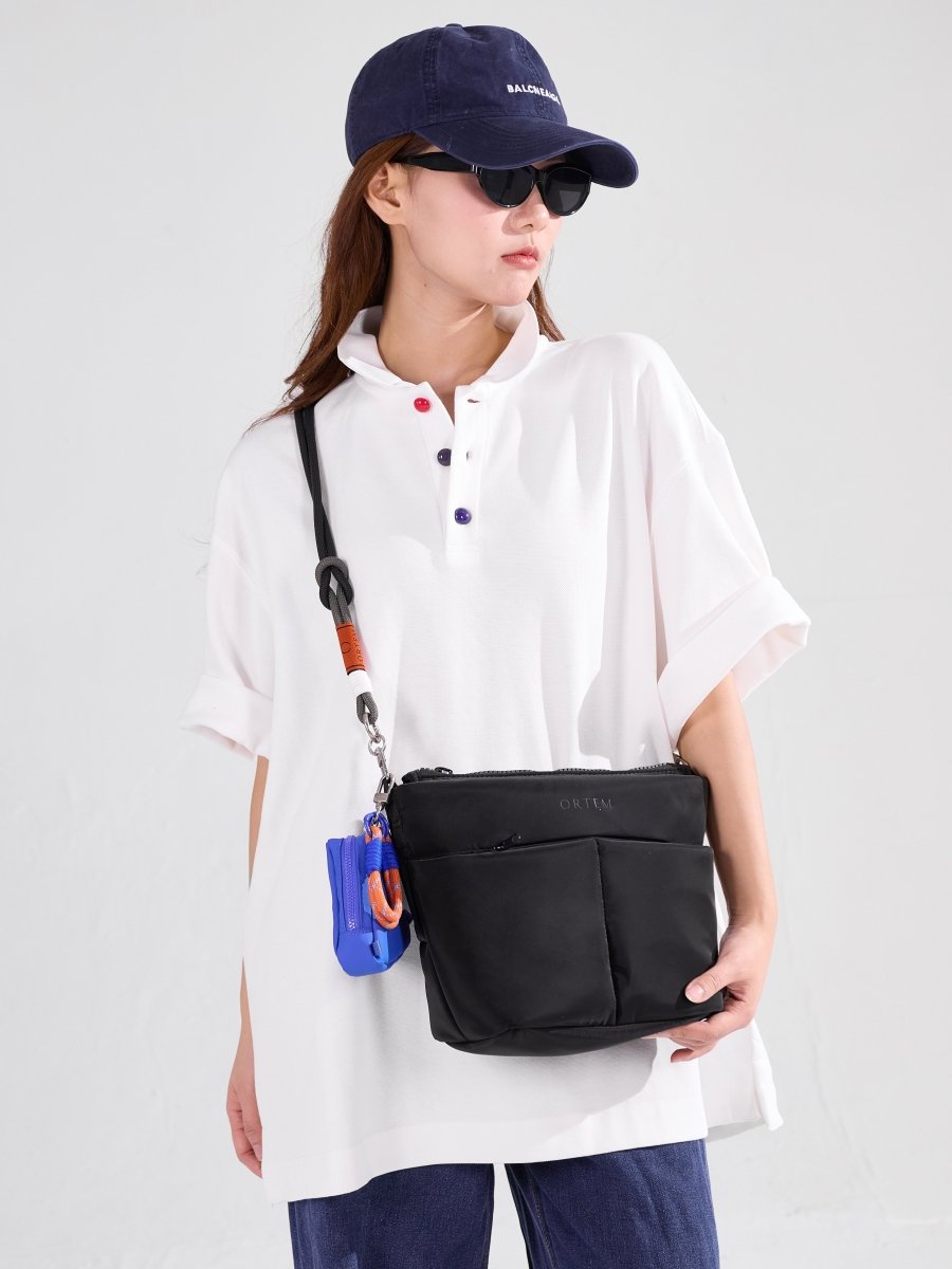 Ortem Zipped Crossbody Bag - Metro Singapore Departmental Store - Celebrating 69 Years in SG