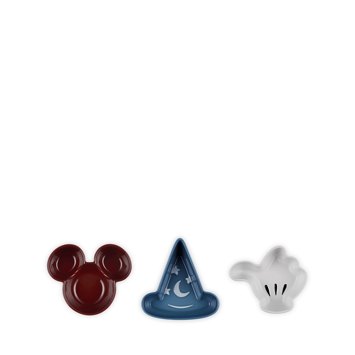 Le Creuset Set of 3 Disney Fantasia Mini Dishes Set Color 823 - 4C Box