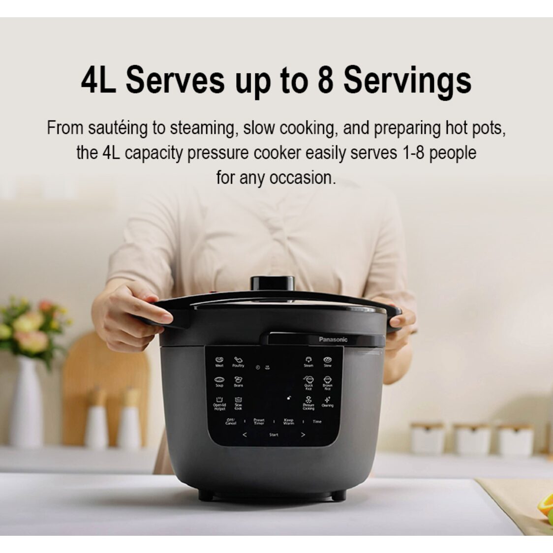 Panasonic 4.0L Pressure Cooker (NF - PC400KSH) - Metro Singapore Departmental Store - Celebrating 69 Years in SG