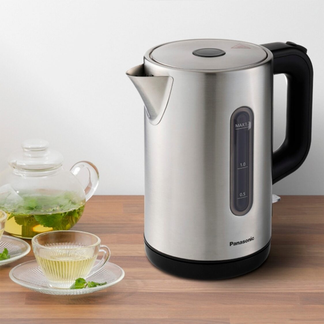 Panasonic Electric Stainless Steel Kettle 1.7L (NC - K301SSH) - Metro Singapore Departmental Store - Celebrating 69 Years in SG