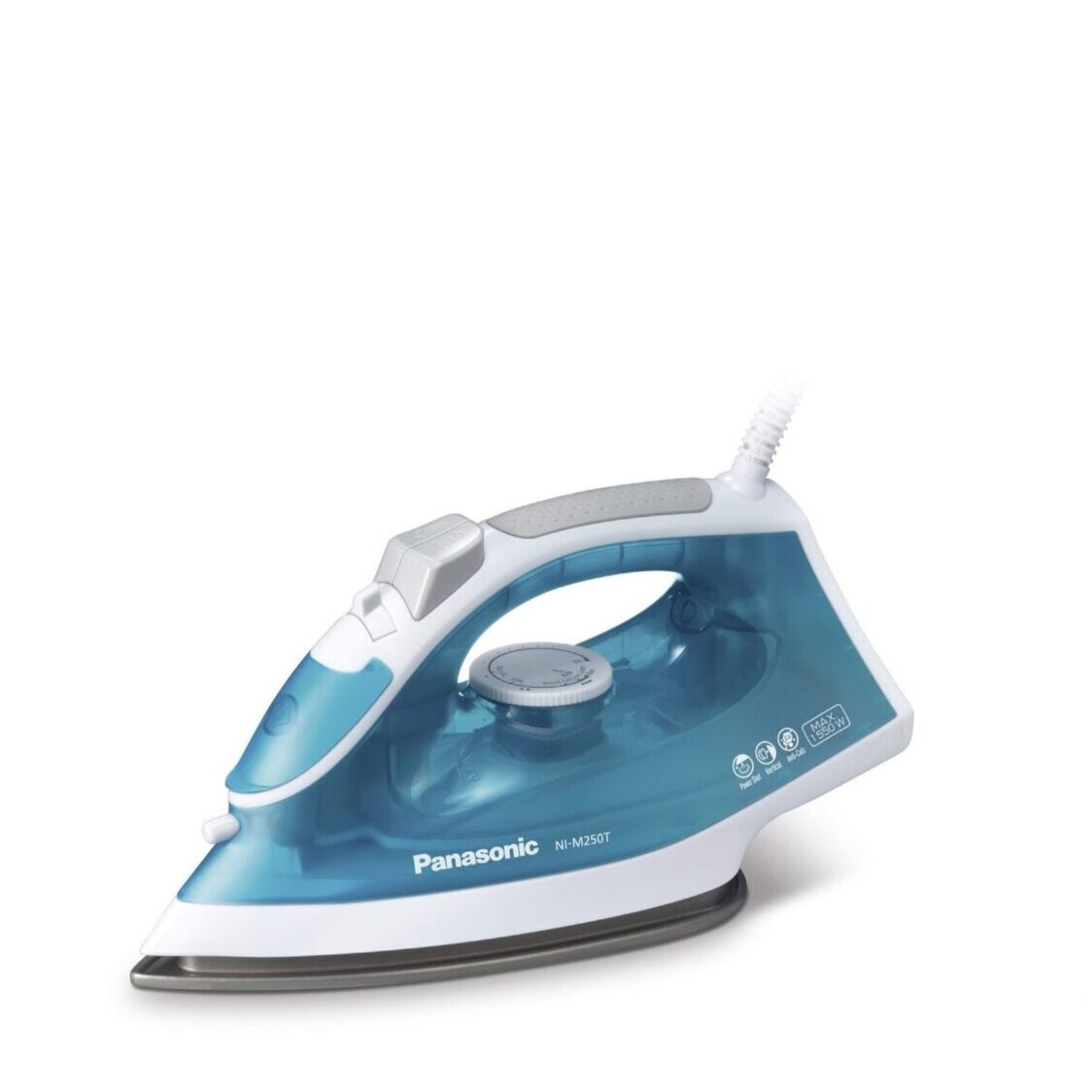 Panasonic Electric Steam Iron 1550W - Blue (NI - M250TGSH) - Metro Singapore Departmental Store - Celebrating 69 Years in SG