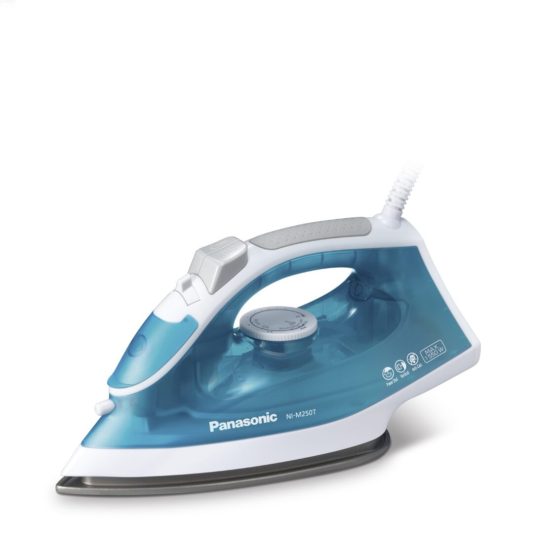 Panasonic Electric Steam Iron 1550W - Blue (NI - M250TGSH) - Metro Singapore Departmental Store - Celebrating 69 Years in SG