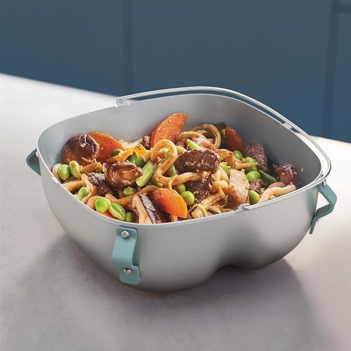 Philips Accessory for Airfryer - 2 - in - 1 Steam & Stir - fry Set (HD9960/00) - Metro Singapore Departmental Store - Celebrating 69 Years in SG