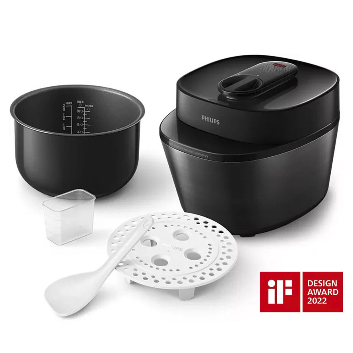 Philips All - In - One Cooker Pressurized 5L 1000W (HD2151/62) - Metro Singapore Departmental Store - Celebrating 69 Years in SG