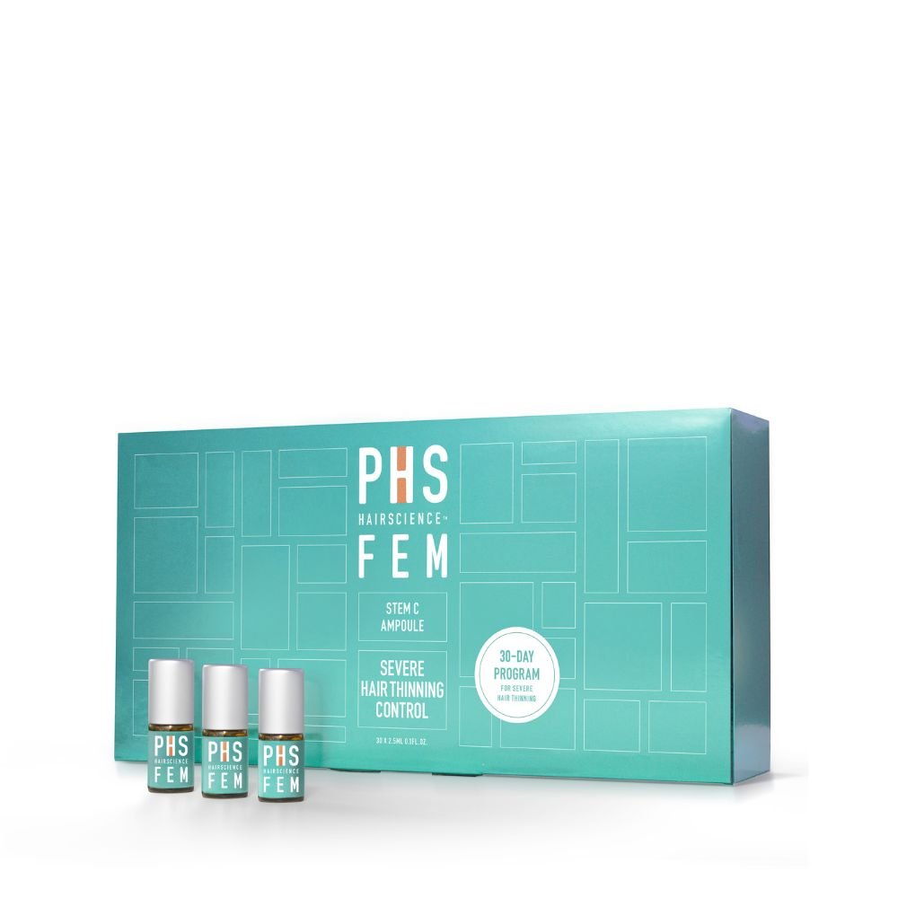 PHS Hairscience FEM Stem C Ampoule 30X2.5ml - Metro Singapore Departmental Store - Celebrating 69 Years in SG