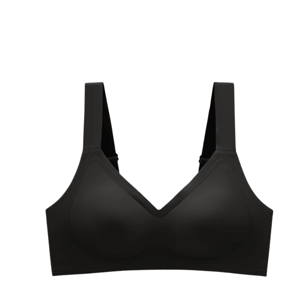 Pierre Cardin Next To Skin Seam Free Full Coverage V - Neck Bralette 209 - 2928 - Black - Metro Singapore Departmental Store - Celebrating 69 Years in SG