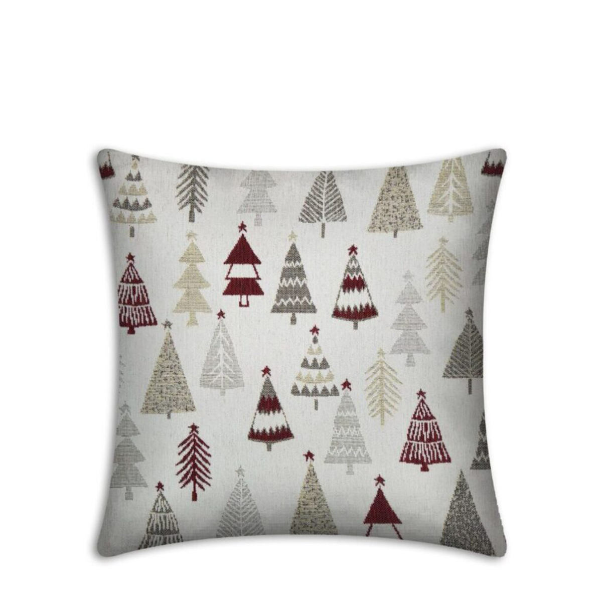 J.Rapee Tree Cushion Cover Natural