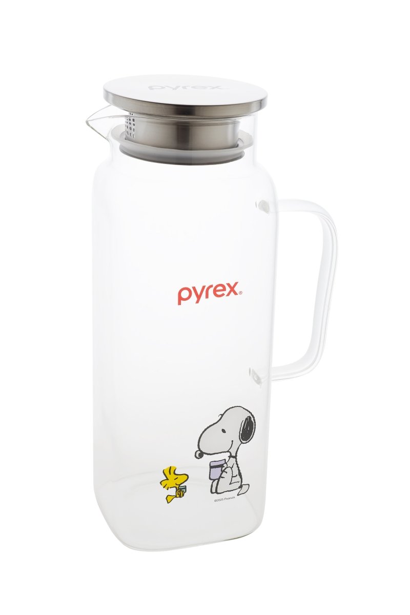Pyrex 1.9L Round Carafe - Snoopy Brunch - Metro Singapore Departmental Store - Celebrating 69 Years in SG