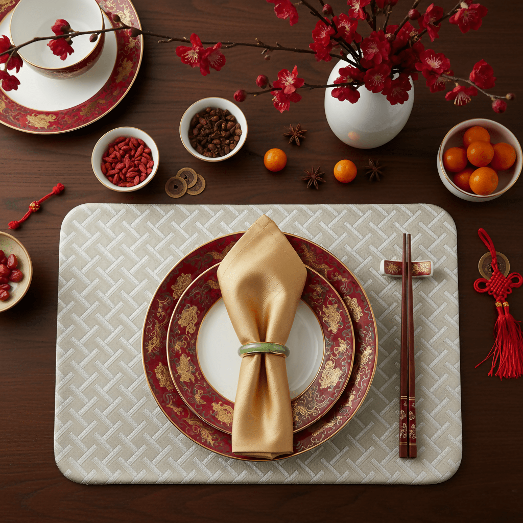 Rapee Alex Placemat | Woven Jacquard - 30 x 45 cm - Metro Singapore Departmental Store - Celebrating 69 Years in SG