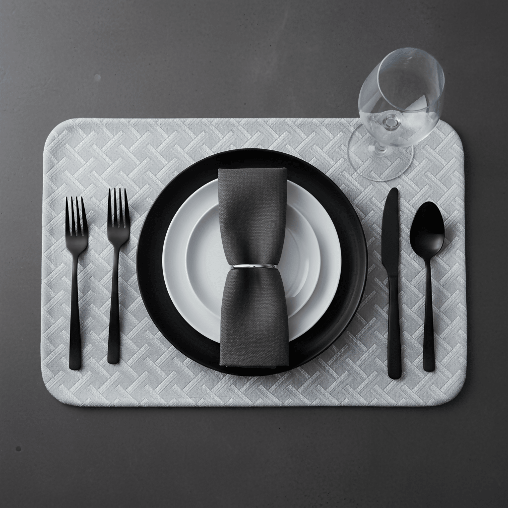 Rapee Alex Placemat | Woven Jacquard - 30 x 45 cm - Metro Singapore Departmental Store - Celebrating 69 Years in SG