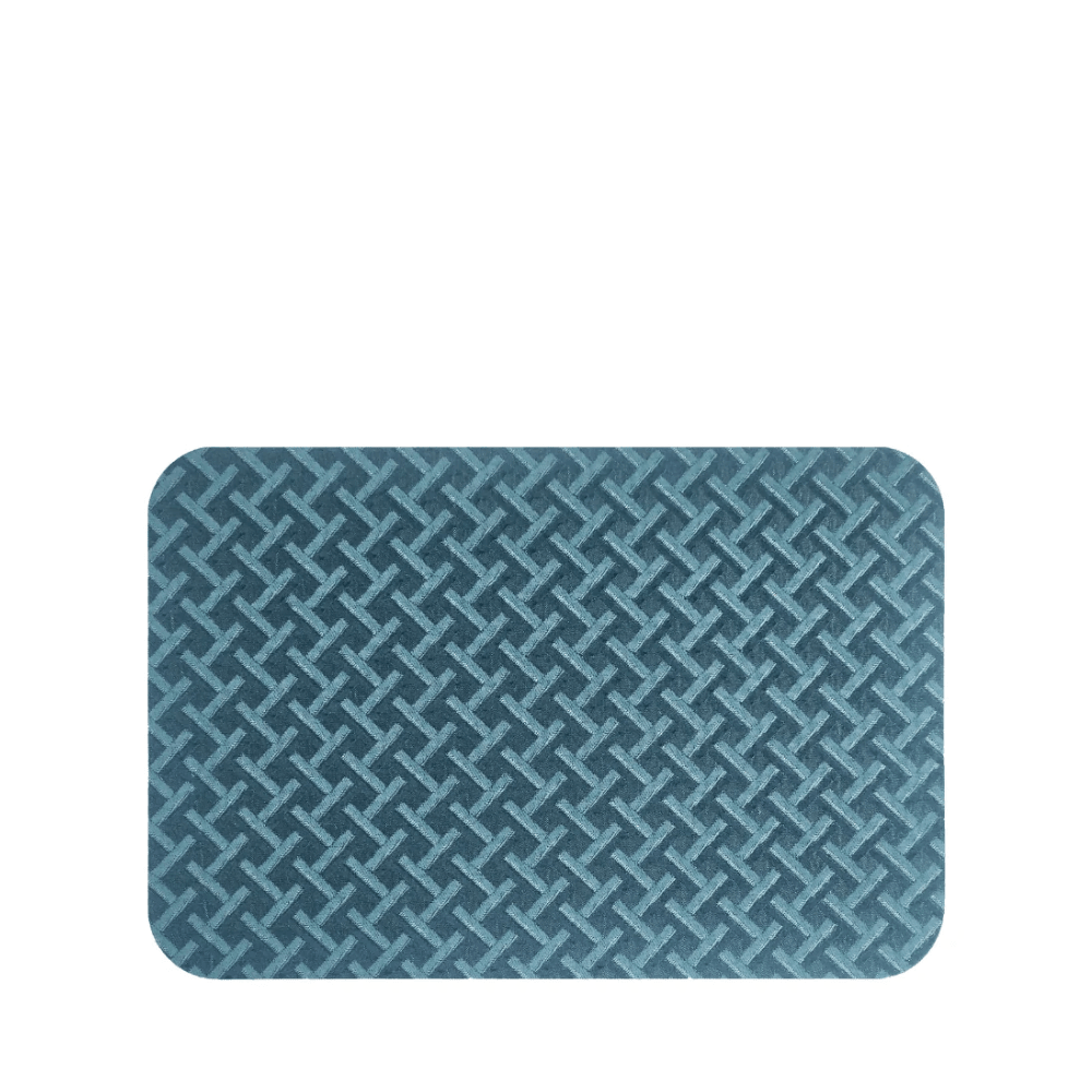 Rapee Alex Placemat | Woven Jacquard - 30 x 45 cm, Teal - Metro Singapore Departmental Store - Celebrating 69 Years in SG