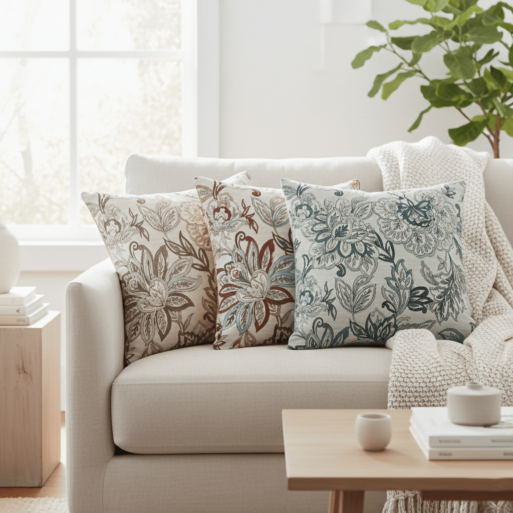 Rapee Amelia Cushion Cover | Textured Jacquard 45 x 45 cm - Metro Singapore Departmental Store - Celebrating 69 Years in SG