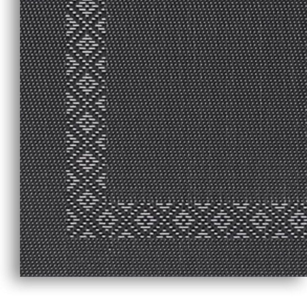 Rapee Aztec Woven Texilene Placemat – 30 x 45 cm – Black - Metro Singapore Departmental Store - Celebrating 69 Years in SG