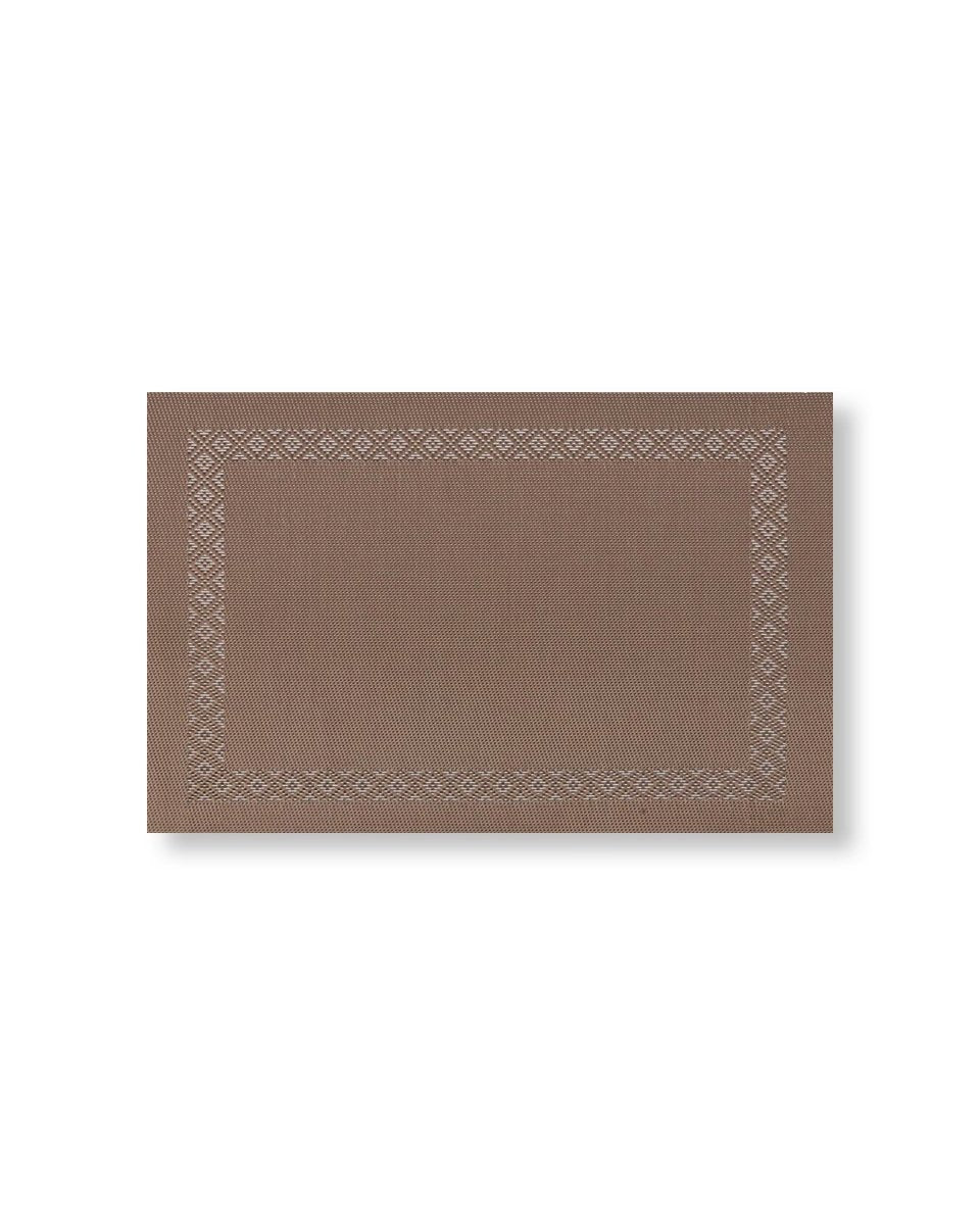 Rapee Aztec Woven Texilene Placemat – 30 x 45 cm – Brown - Metro Singapore Departmental Store - Celebrating 69 Years in SG