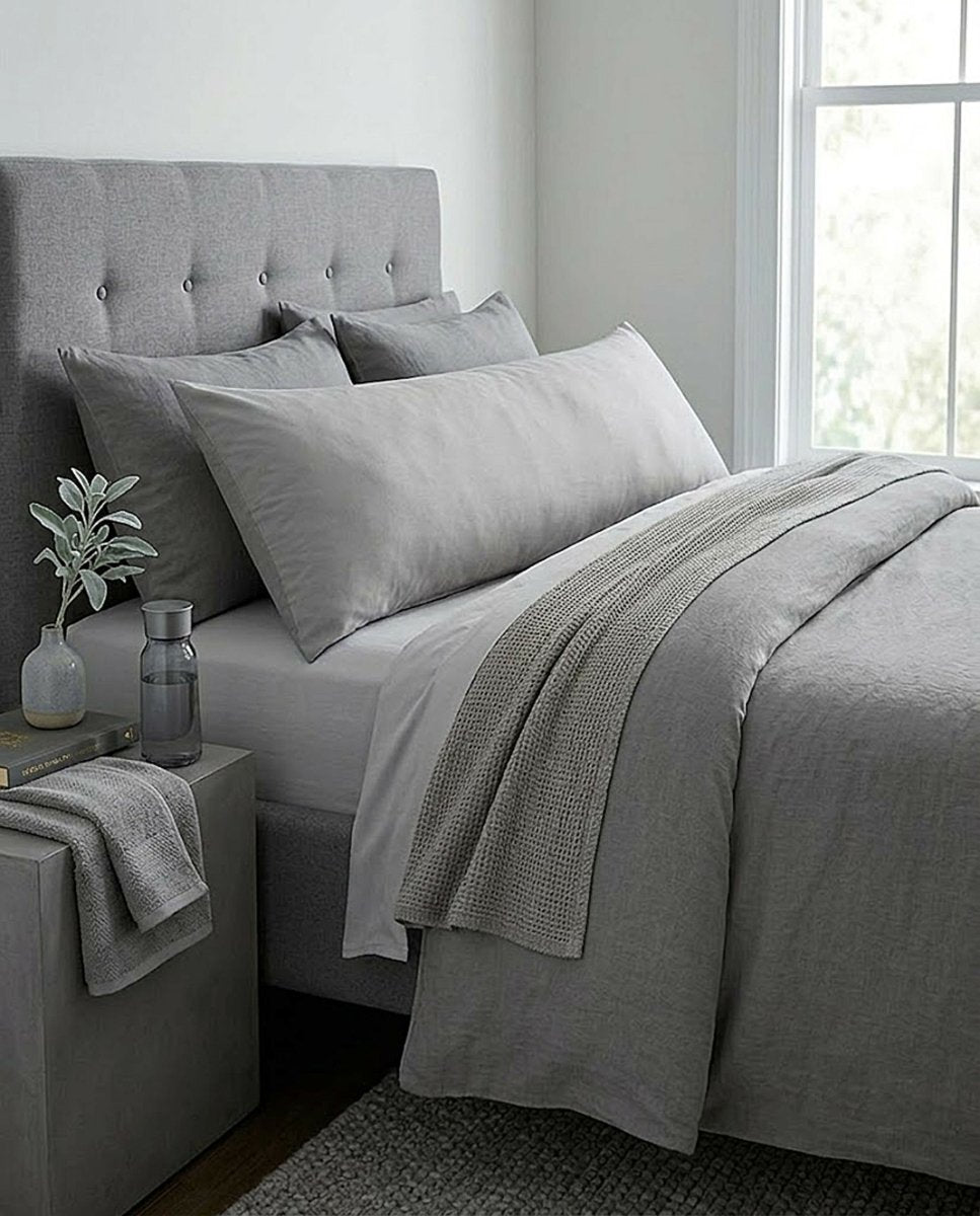 Rapee BodyMate™ Signature Microfibre Body Pillow Cover – 45 x 152 cm – Grey - Metro Singapore Departmental Store - Celebrating 69 Years in SG