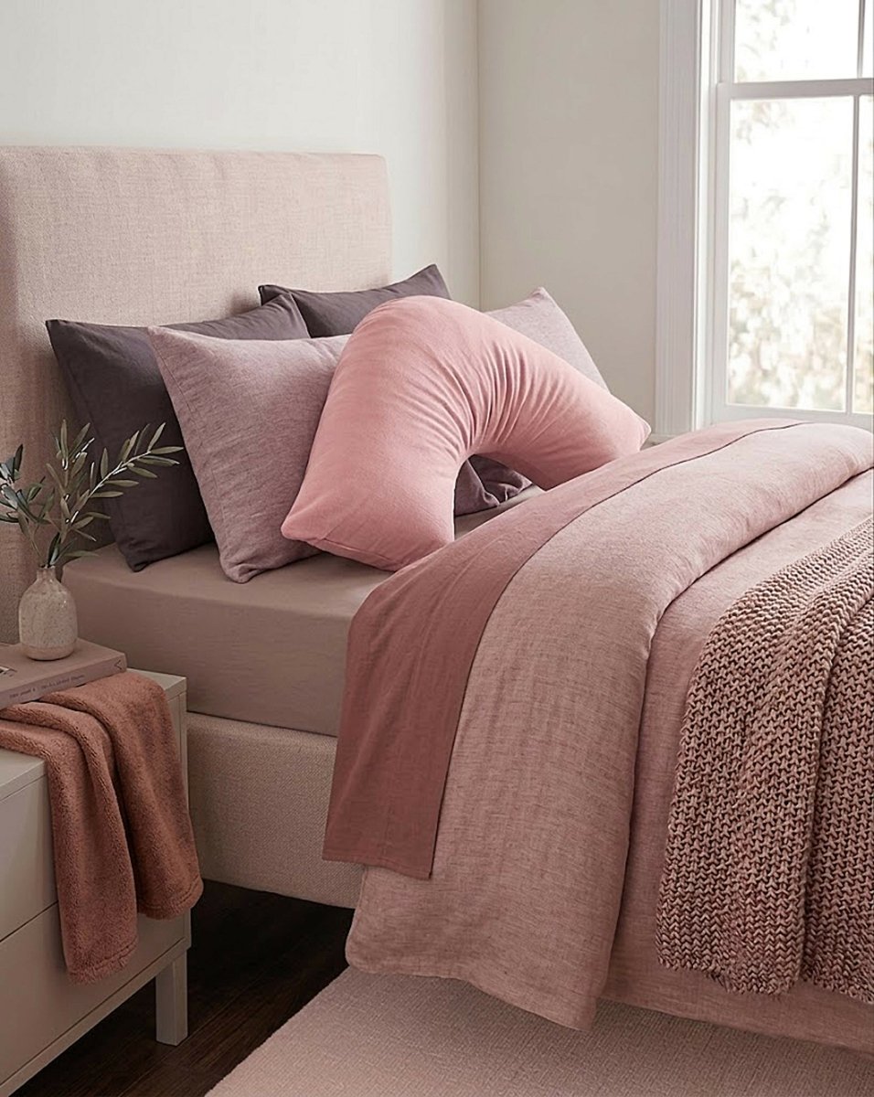 Rapee Cuddle U™ Signature Microfibre Pillow Cover – 75 x 75 cm – Pink - Metro Singapore Departmental Store - Celebrating 69 Years in SG