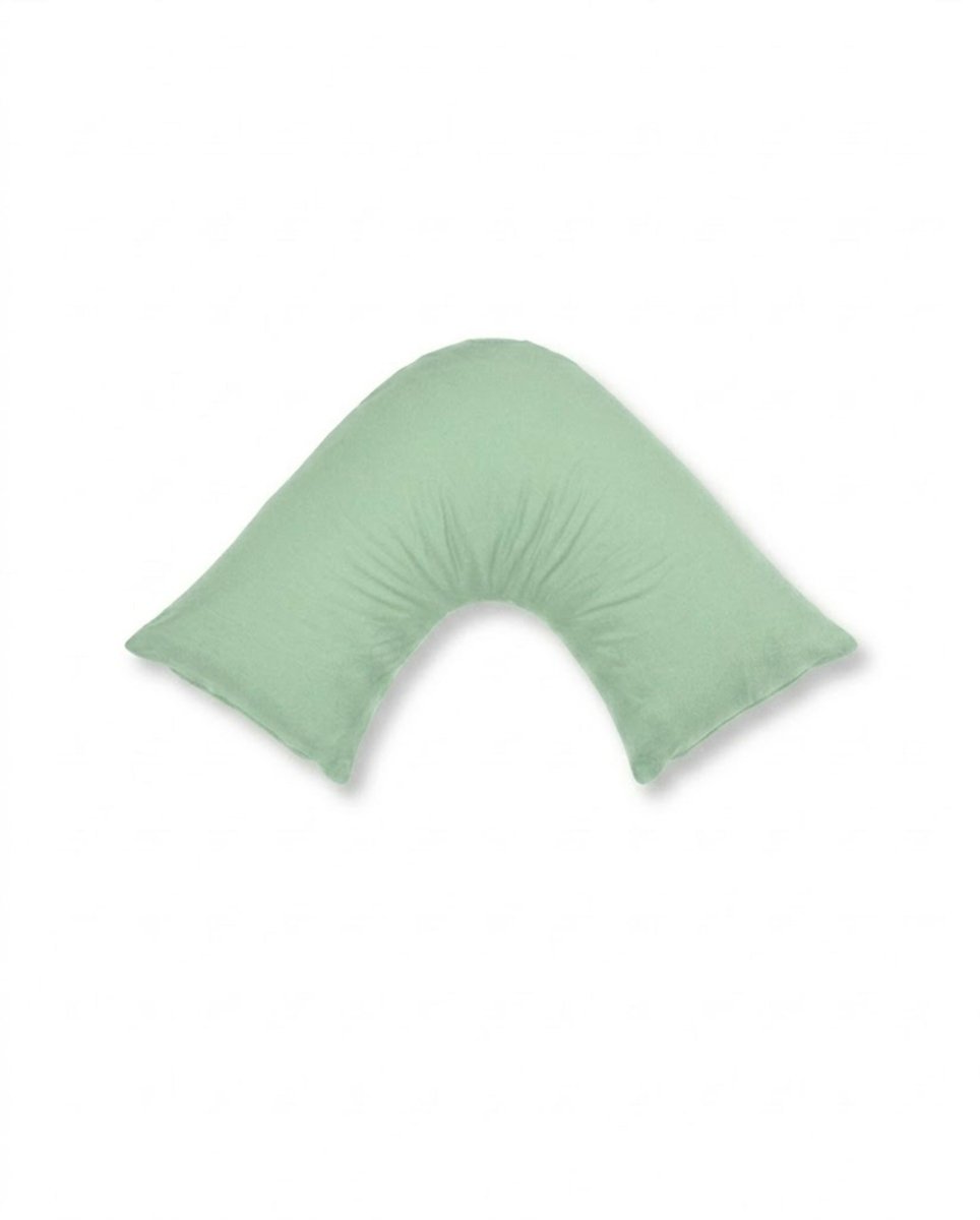 Rapee Cuddle U™ V-Shape Pillow & Microfibre Cover Set – 75 x 75 cm – Green - Metro Singapore Departmental Store - Celebrating 69 Years in SG