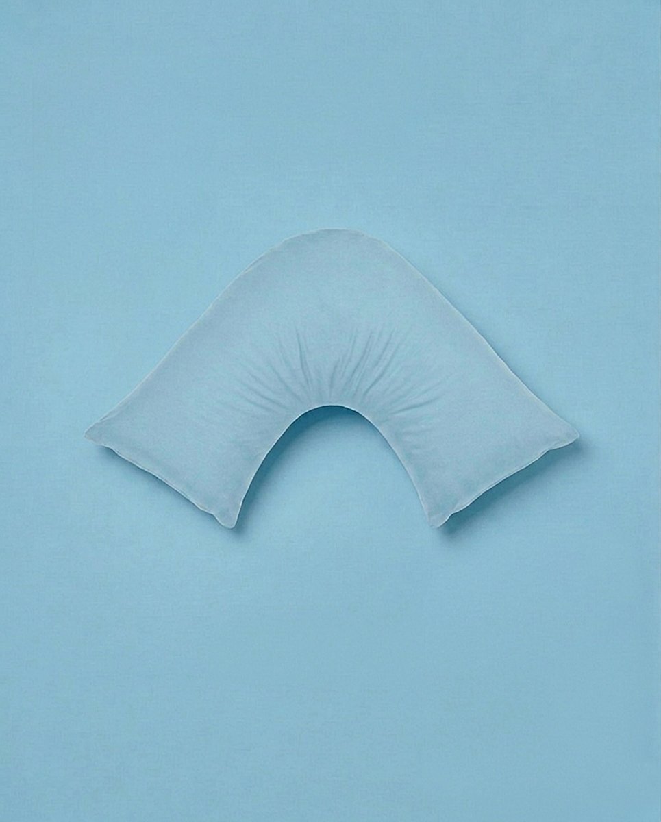 Rapee Cuddle U™ V-Shape Pillow & Microfibre Cover Set – 75 x 75 cm – Sky - Metro Singapore Departmental Store - Celebrating 69 Years in SG