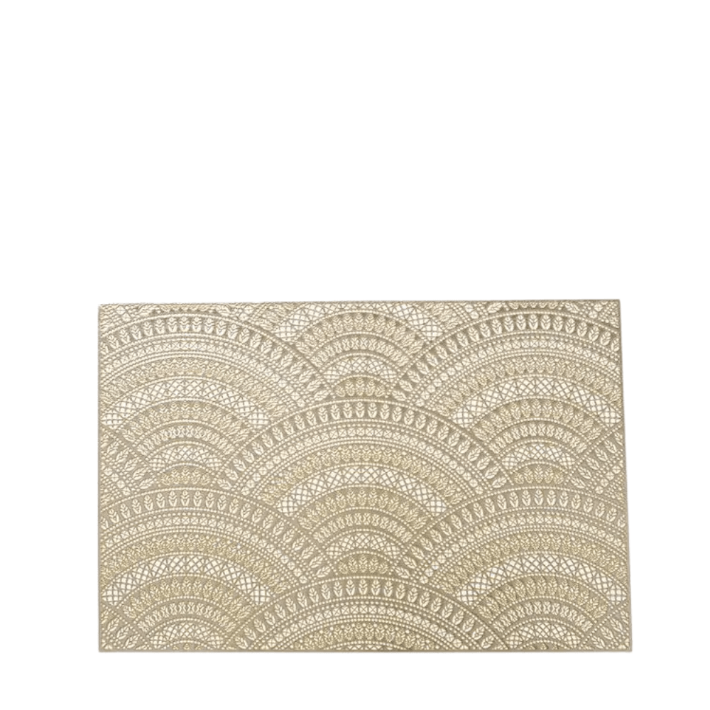Rapee Dots Placemat - Gold - Metro Singapore Departmental Store - Celebrating 69 Years in SG