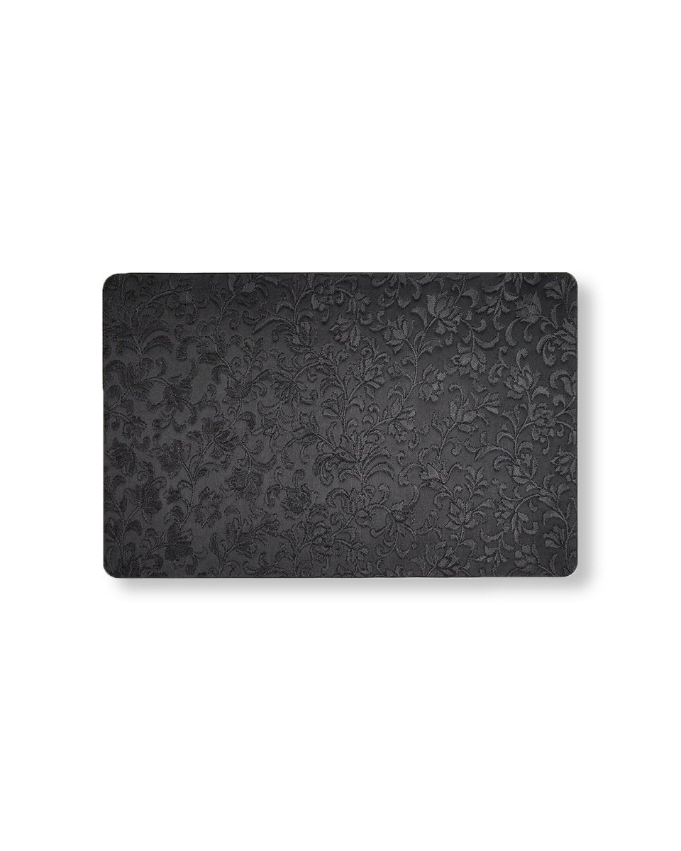 Rapee Ember Embossed PU Placemat – 30 x 45 cm – Black - Metro Singapore Departmental Store - Celebrating 69 Years in SG