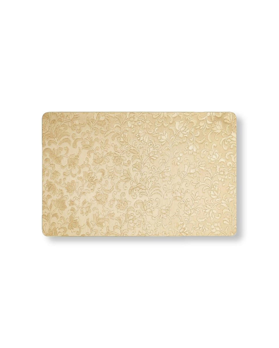 Rapee Ember Embossed PU Placemat – 30 x 45 cm – Gold - Metro Singapore Departmental Store - Celebrating 69 Years in SG