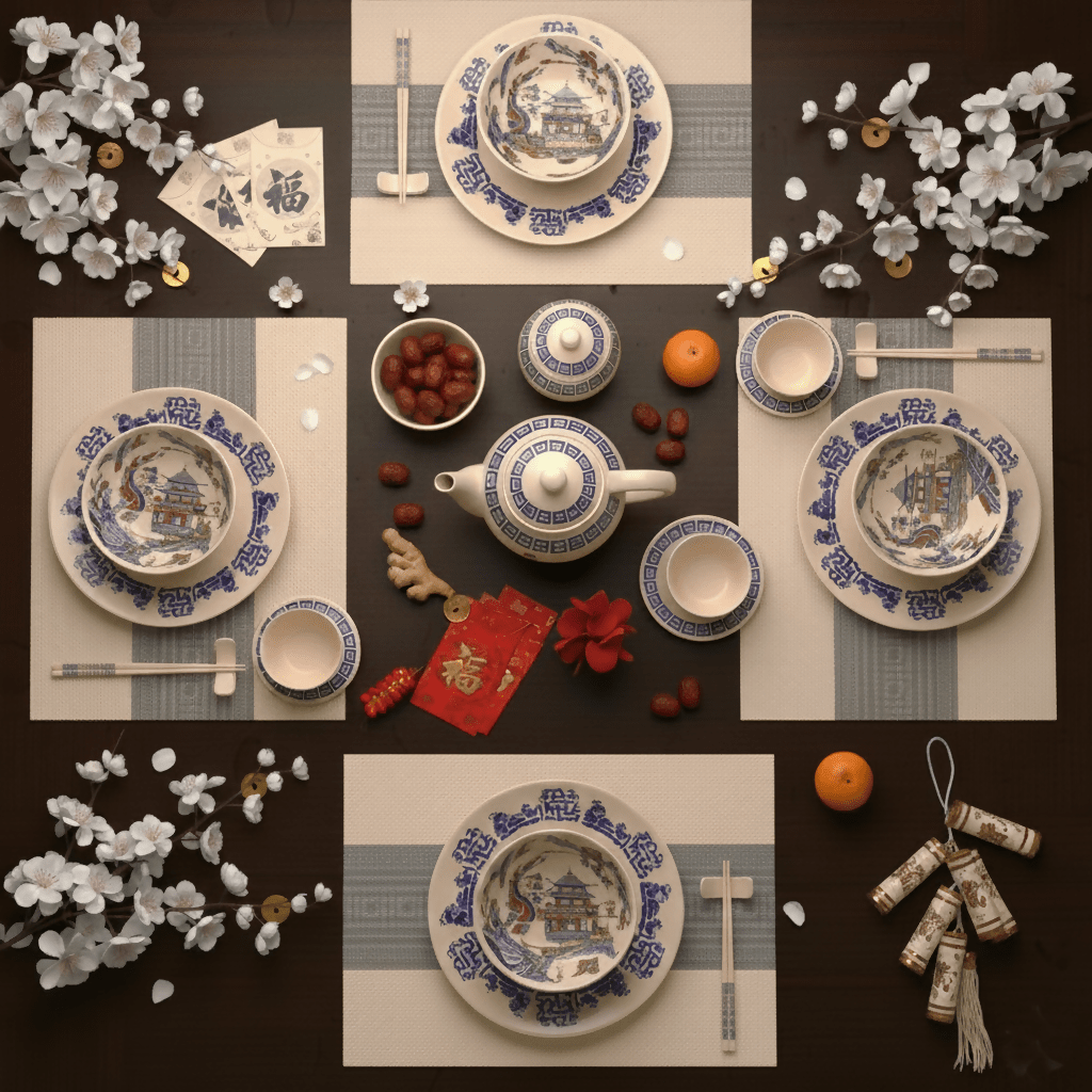Rapee Greek Placemat | Greek Key Texilene - 30 x 45 cm, Gold - Metro Singapore Departmental Store - Celebrating 69 Years in SG