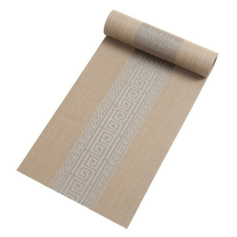 Rapee Greek Table Runner | Greek Key Texilene - 30 x 180 cm, Gold - Metro Singapore Departmental Store - Celebrating 69 Years in SG
