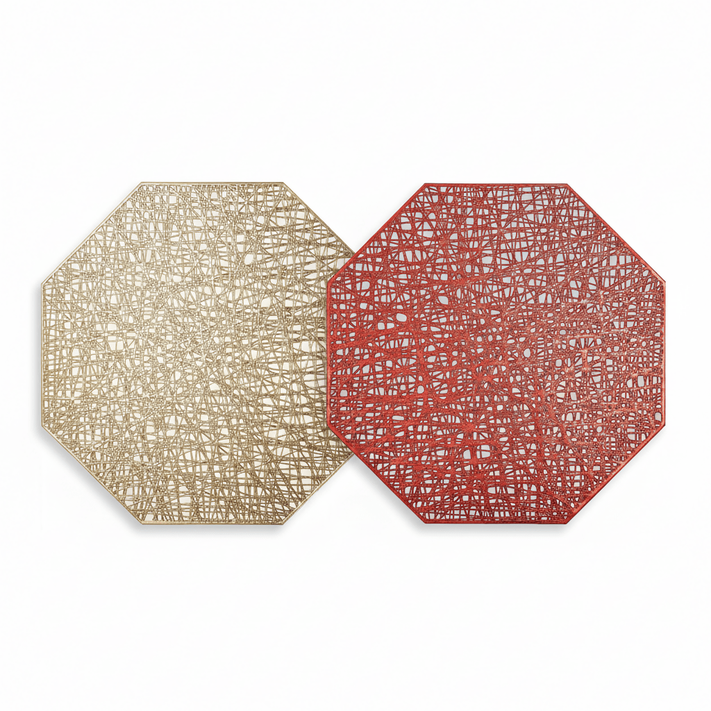 Rapee Mode Placemat | Laser - cut Vinyl - 38 x 38 cm - Metro Singapore Departmental Store - Celebrating 69 Years in SG