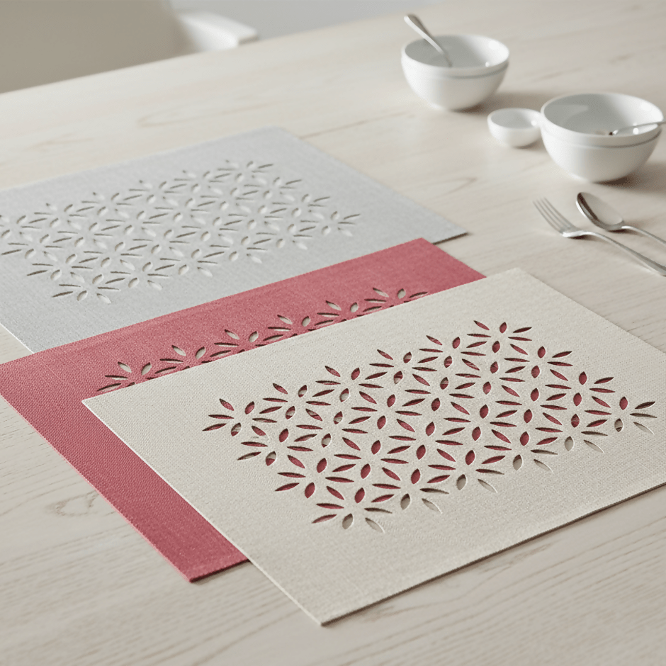 Rapee Morocco Placemat | Laser - cut Cationic - 33 x 45 cm - Metro Singapore Departmental Store - Celebrating 69 Years in SG