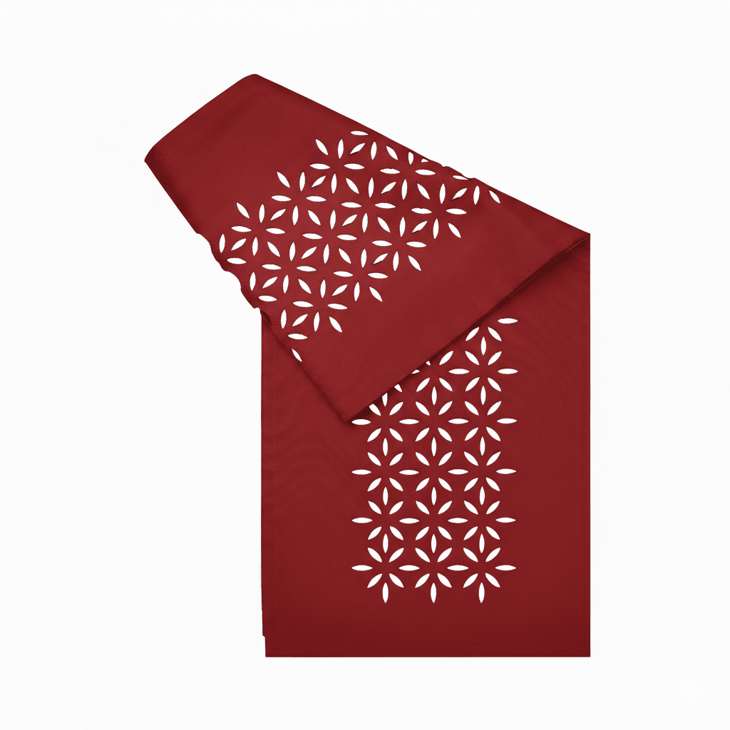 Rapee Morocco Table Runner | Laser - cut Cationic Fabric - 33 x 150 cm - Metro Singapore Departmental Store - Celebrating 69 Years in SG