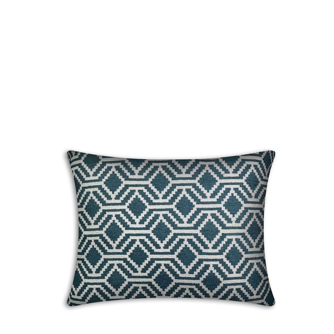 Rapee Nickle Oblong Cover | Double - sided Jacquard 33 x 45 cm, Blue - Metro Singapore Departmental Store - Celebrating 69 Years in SG