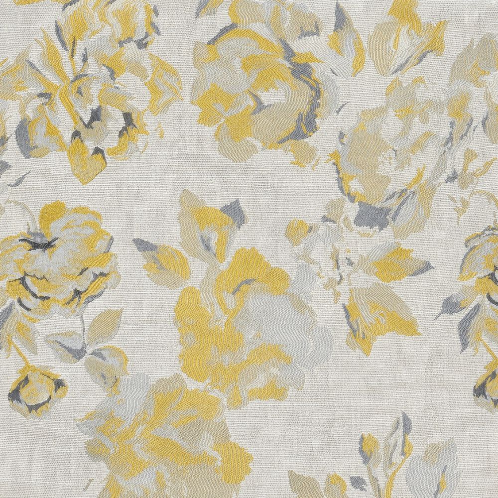 Rapee Peony Woven Jacquard Cushion Cover – 45 x 45 cm – Yellow - Metro Singapore Departmental Store - Celebrating 69 Years in SG