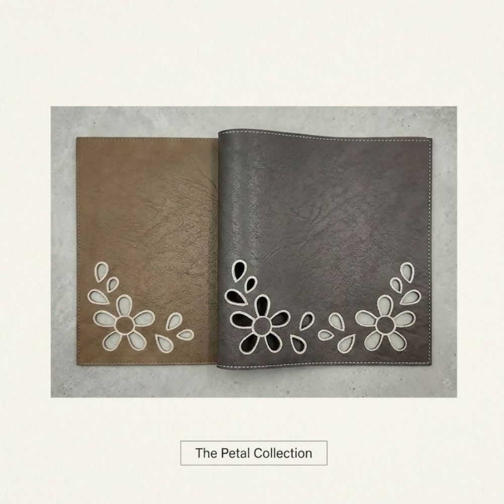 Rapee Petal Lasercut PU Rectangular Placemat – 30 x 45 cm – Brown - Metro Singapore Departmental Store - Celebrating 69 Years in SG