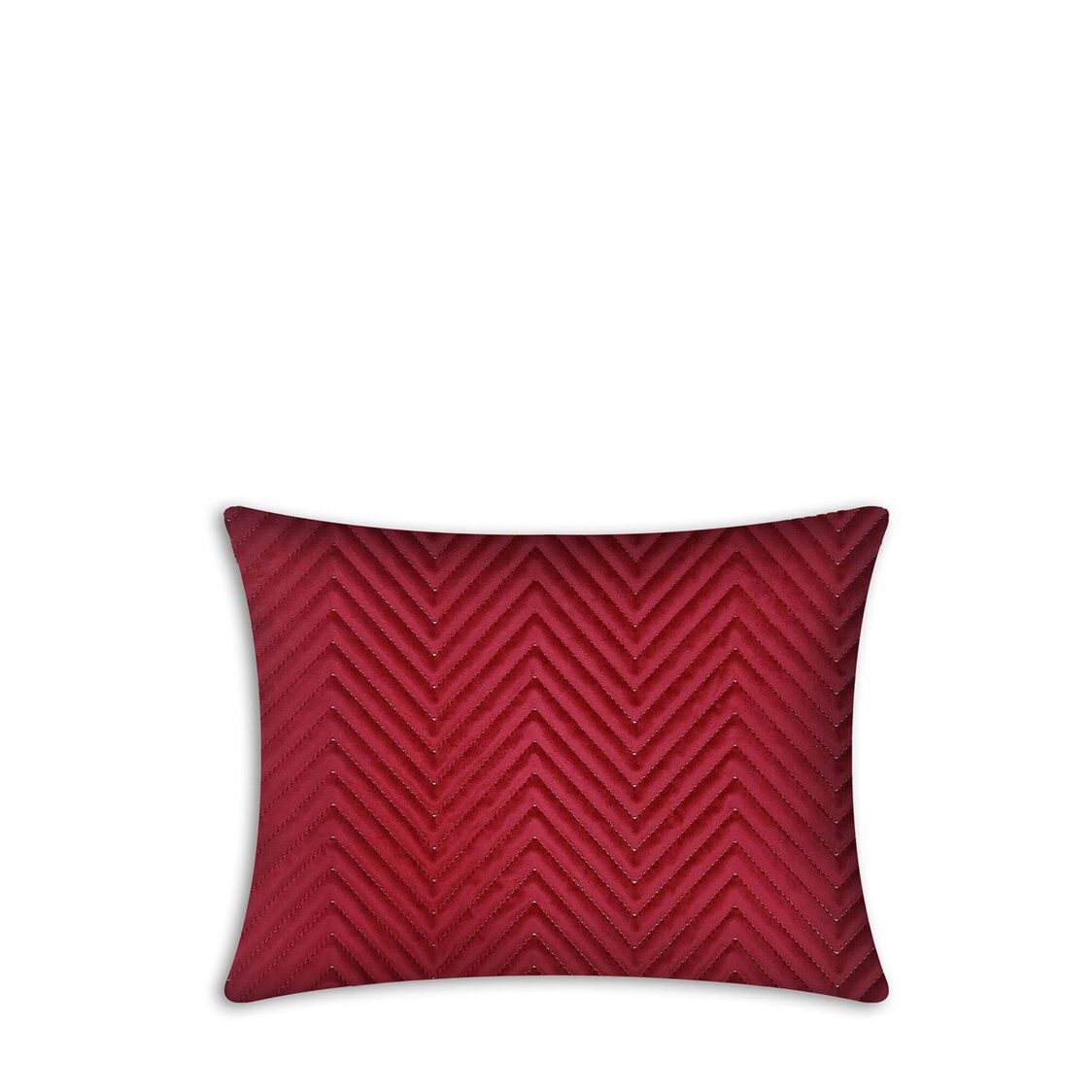 Rapee Pinsonic Oblong Cover | Quilted Velvet - 33 x 45 cm - Metro Singapore Departmental Store - Celebrating 69 Years in SG