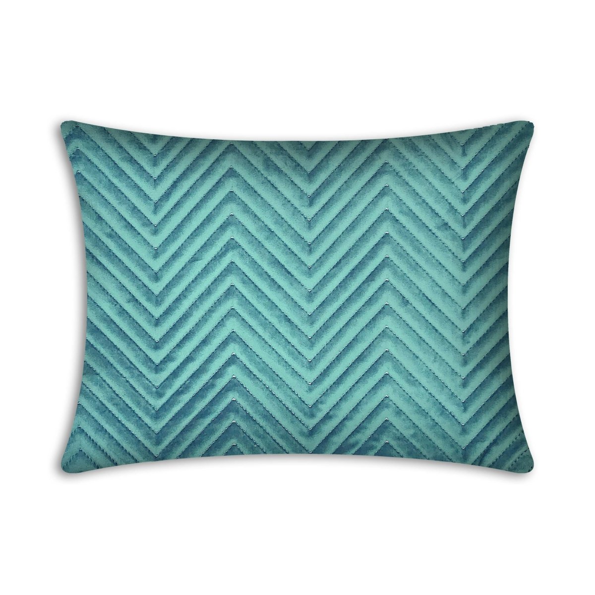 Rapee Pinsonic Oblong Cover | Quilted Velvet - 33 x 45 cm - Metro Singapore Departmental Store - Celebrating 69 Years in SG