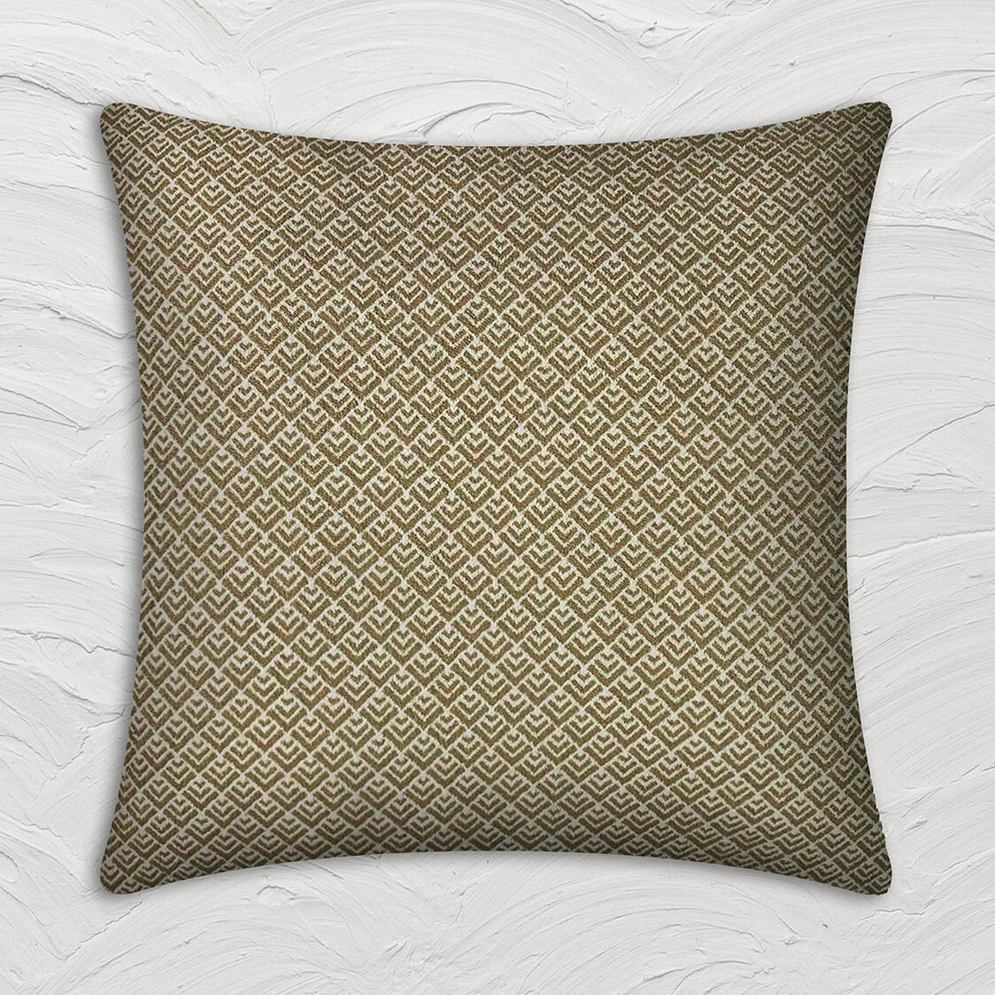 Rapee Pixel Cushion Cover | Double - sided Jacquard - 45 x 45 cm, Yellow - Metro Singapore Departmental Store - Celebrating 69 Years in SG