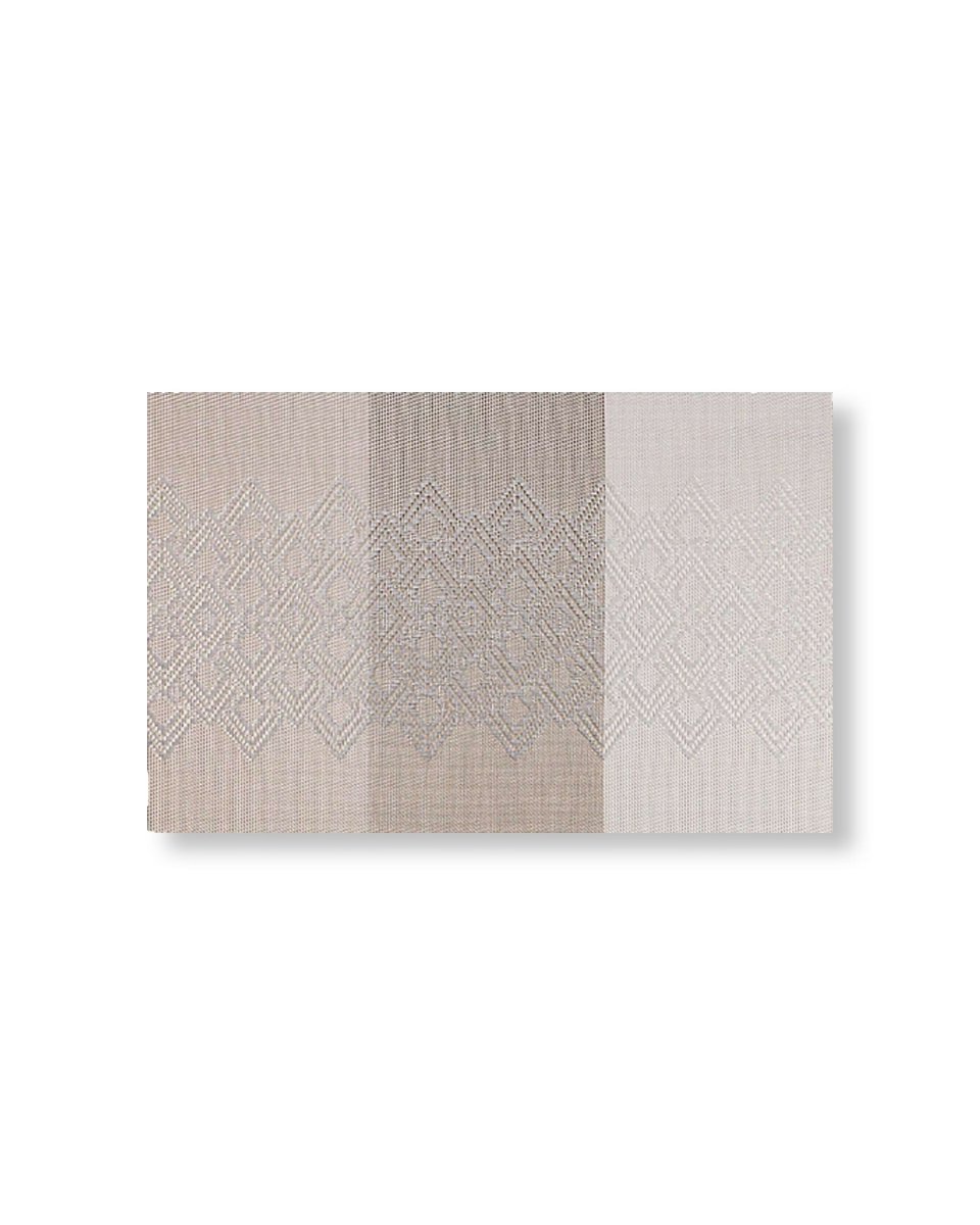 Rapee Puzzle Woven Texilene Placemat – Central Panel Design – 30 x 45 cm – Gold - Metro Singapore Departmental Store - Celebrating 69 Years in SG