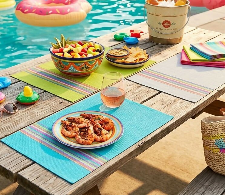 Rapee RALPH Placemat | Woven Texilene - 33 x 45 cm - Metro Singapore Departmental Store - Celebrating 69 Years in SG