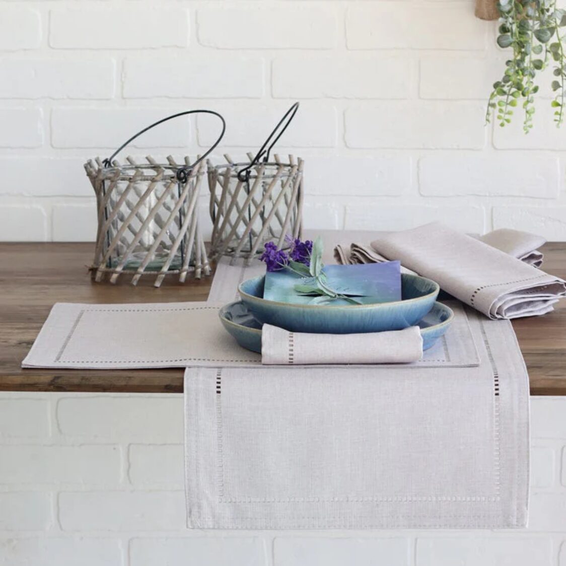 Rapee Sonia Tablerunner - Grey - Metro Singapore Departmental Store - Celebrating 69 Years in SG