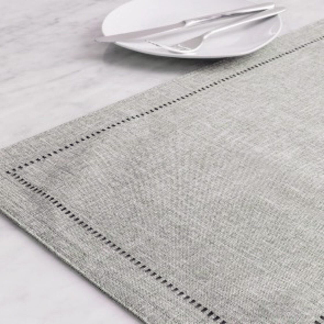 Rapee Sonia Tablerunner - Grey - Metro Singapore Departmental Store - Celebrating 69 Years in SG