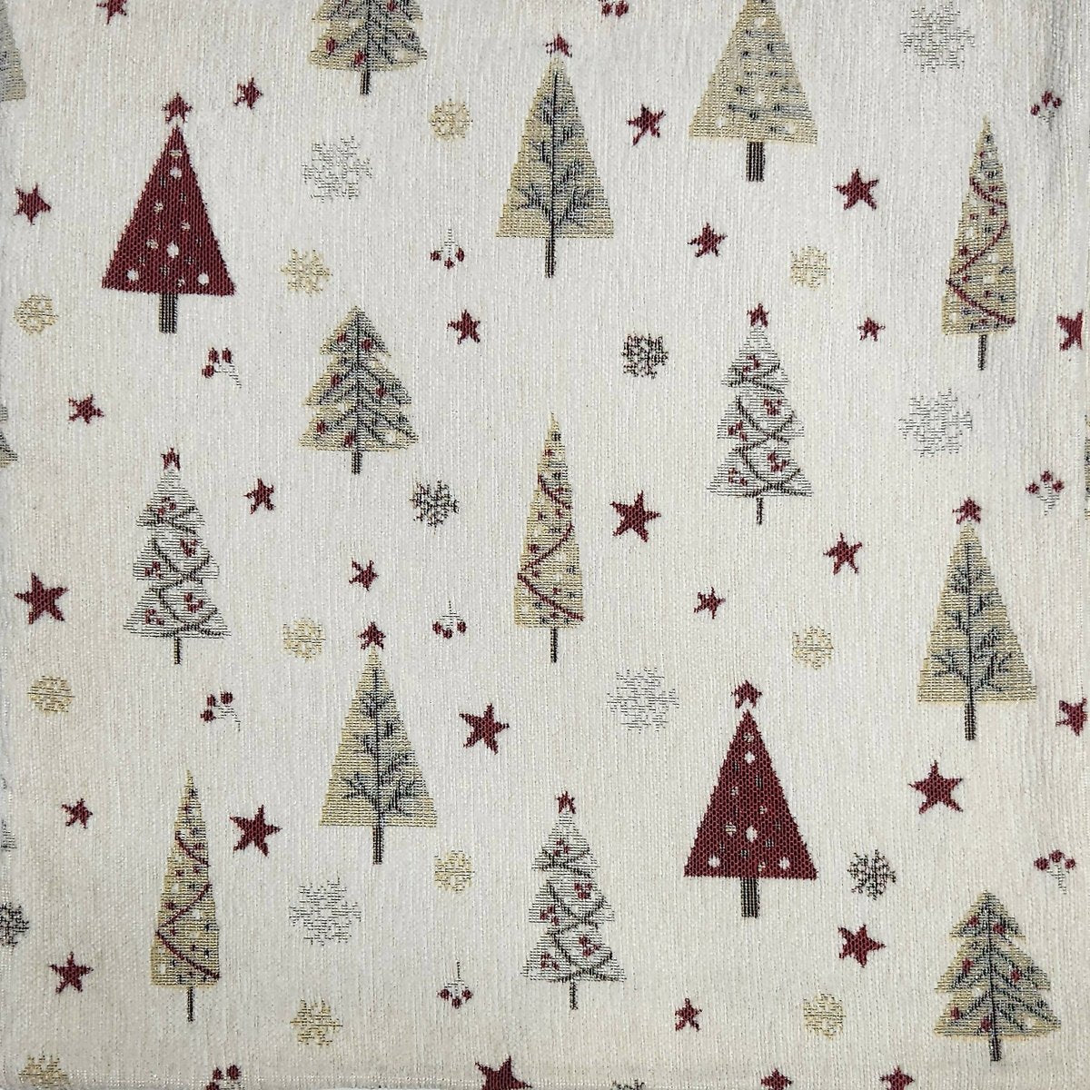 Rapee Tree Rich Woven Chenille Table Runner with Tassel – 33 x 180 cm – Natural - Metro Singapore Departmental Store - Celebrating 69 Years in SG