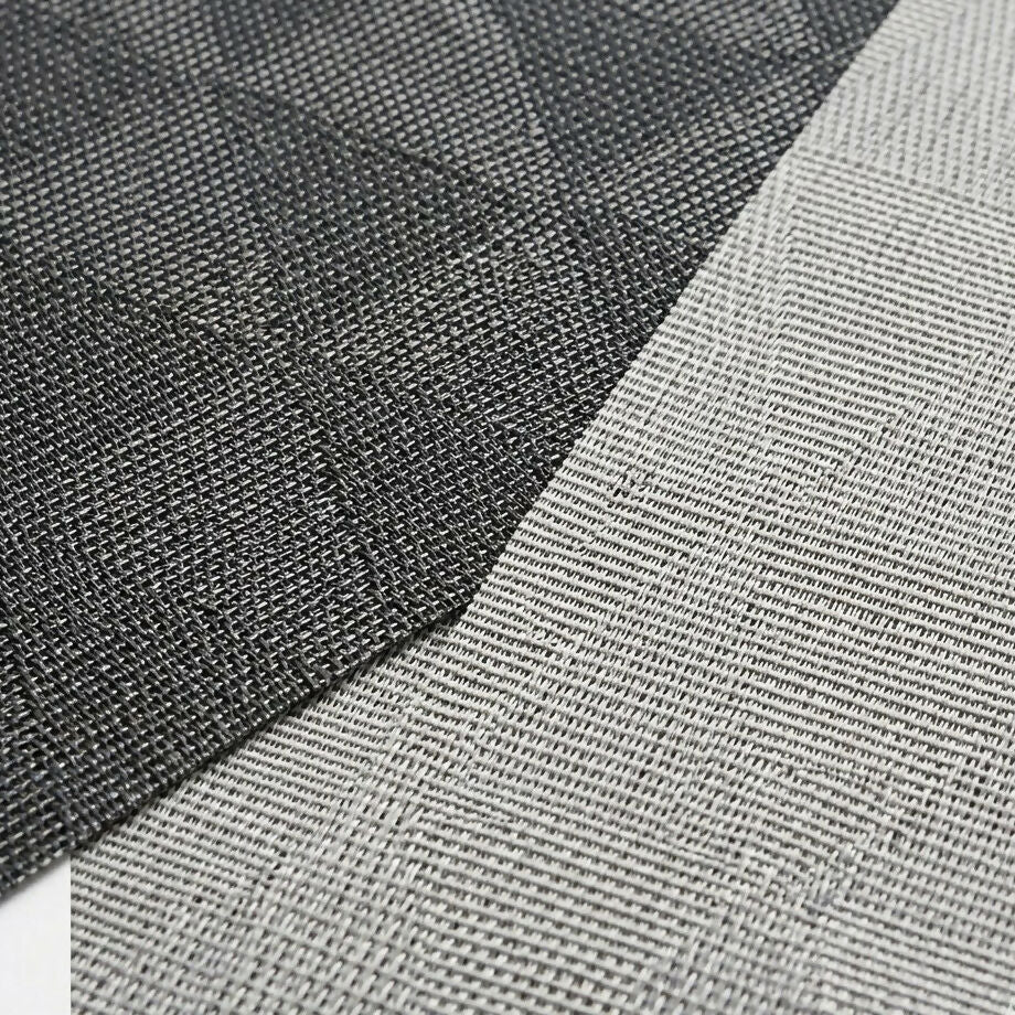Rapee Tri Woven Texilene Placemat – Tonal Pyramid Design – 30 x 45 cm – White - Metro Singapore Departmental Store - Celebrating 69 Years in SG