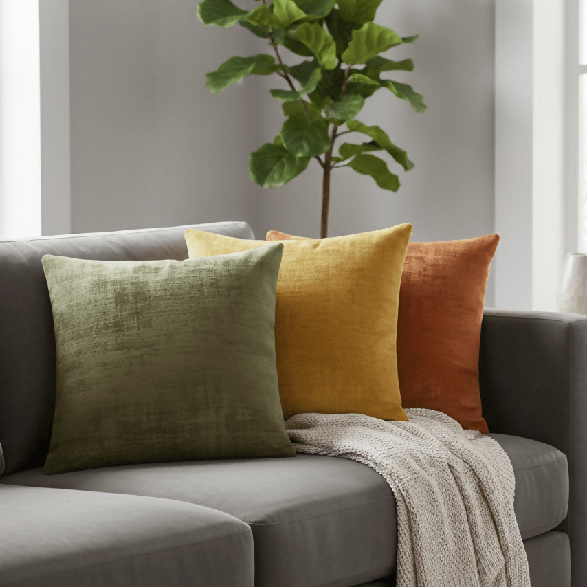 Rapee Twilight Cushion Cover | Plush Velvet - 45 x 45 cm - Metro Singapore Departmental Store - Celebrating 69 Years in SG